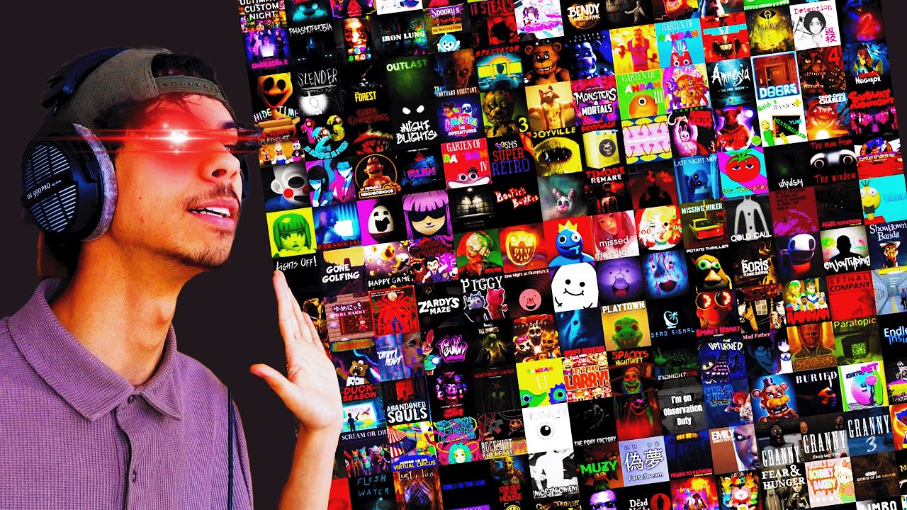 ULTIMATE INDIE HORROR GAME TIER LIST (2025)