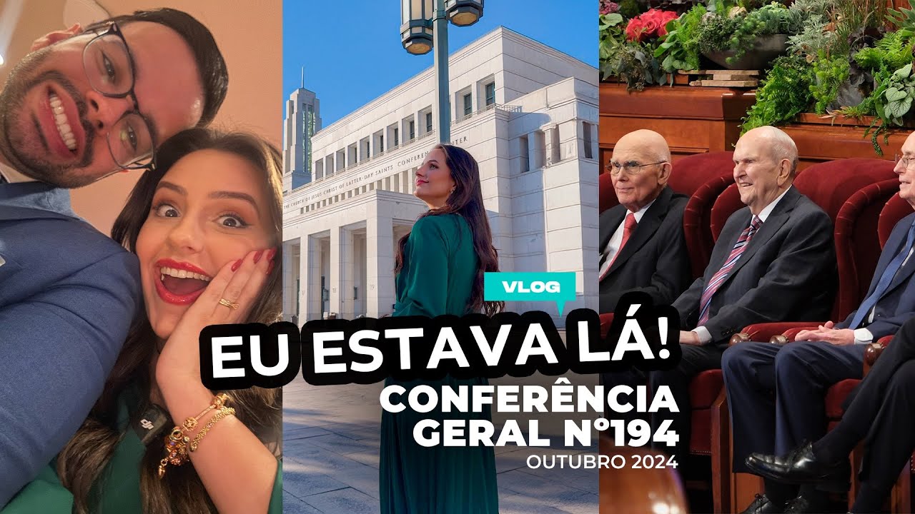 Assistindo a Conferência Geral Presencial em Salt Lake, Utah | Um Sonho Realizado | VLOG