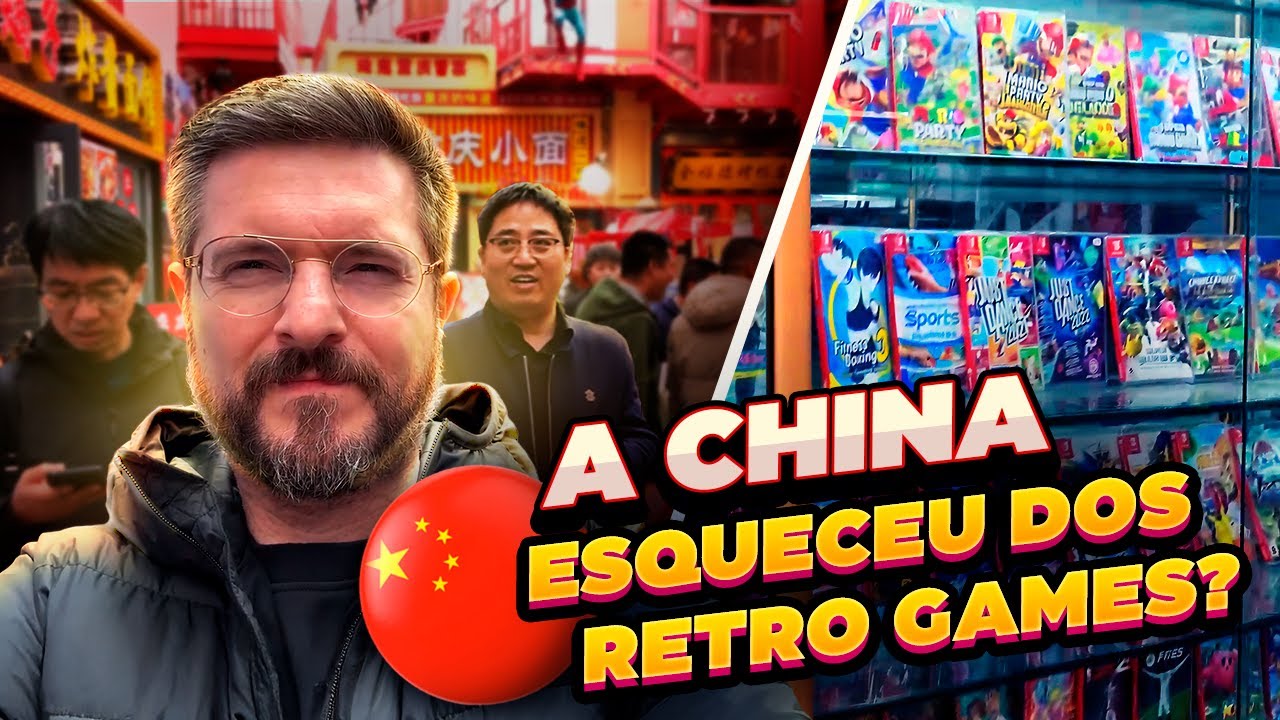 Fui atr&aacute;s de RETRO GAMES NA CHINA! Ser&aacute; que encontrei algo?