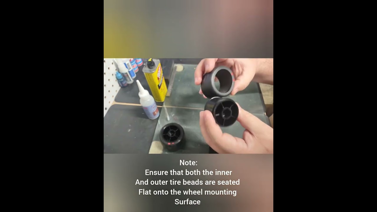 UF1 How To: mounting and gluing Exotek Racing F1 wheels and tires