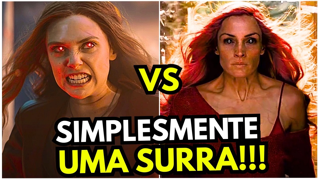 FEITICEIRA ESCARLATE VS FÊNIX NEGRA (É HORA DO DUELO!!!)