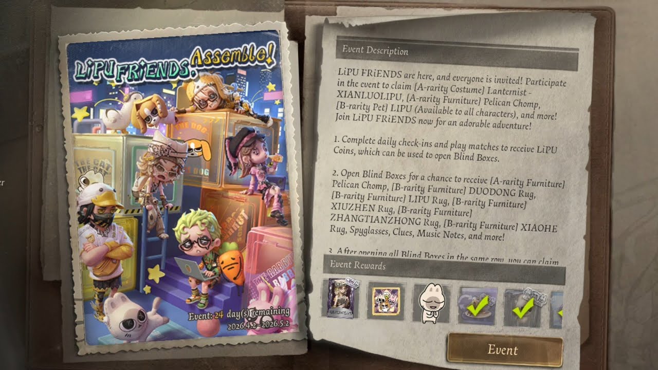 LiPU Friends Crossover OST | Identity V Music