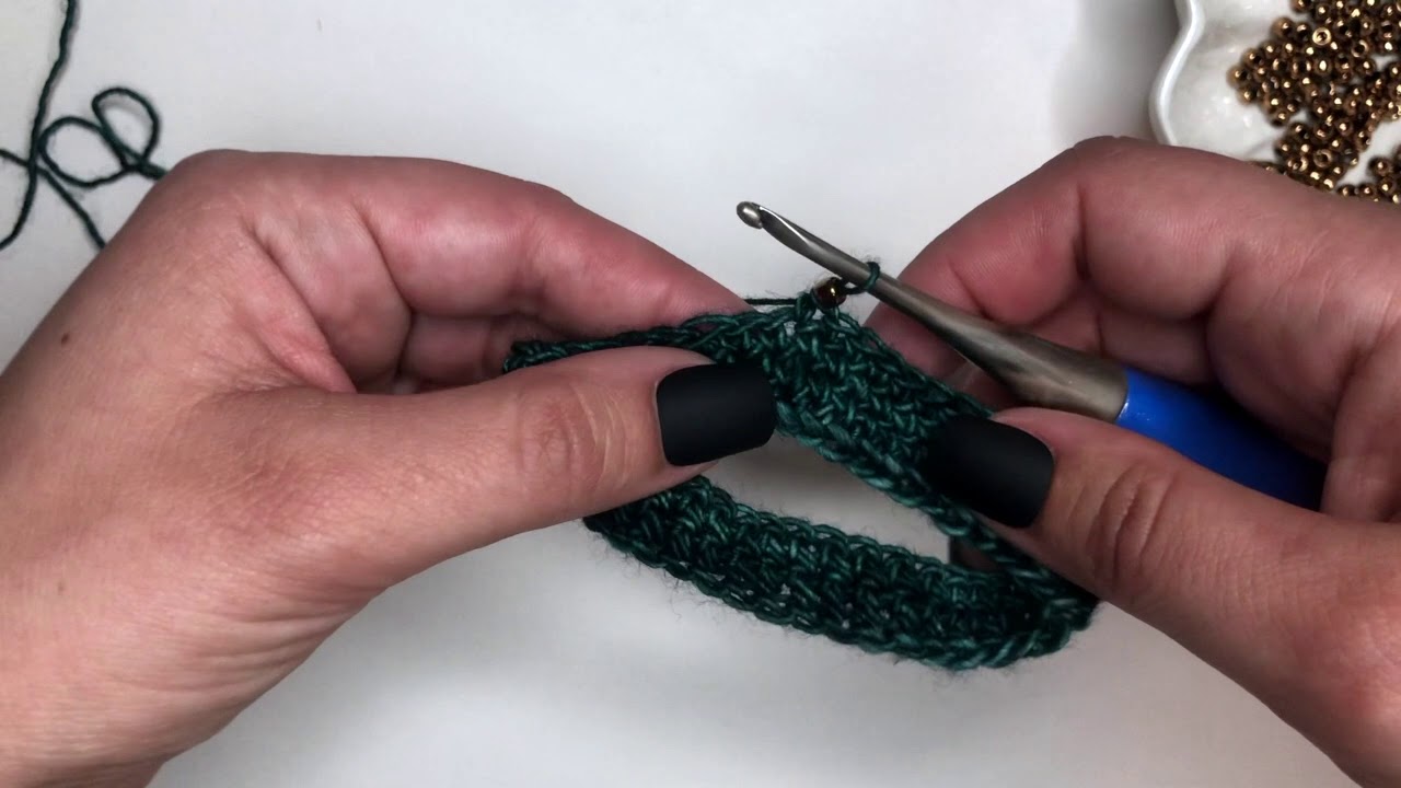 Beaded Single Crochet