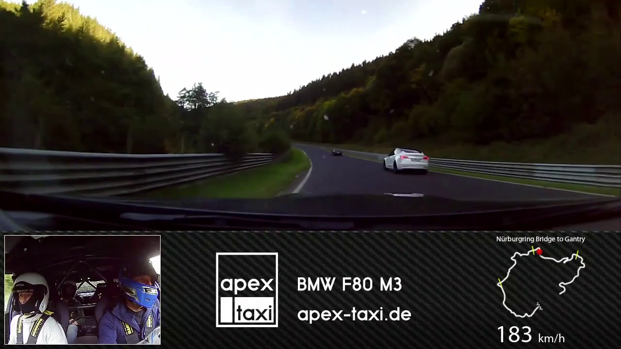 N&uuml;rburgring Apex Shirmer M3 taxi with Tim Morley