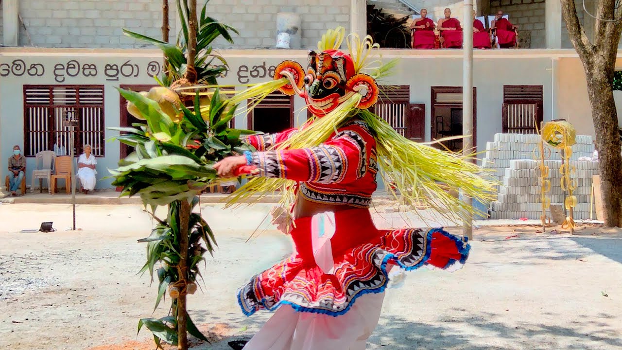 Gara Dance - Ending of Annual Medin Maha Maya Maduwa Festival of the Sri Devram Vehera Temple