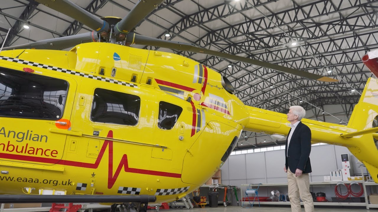 East Anglian Air Ambulance helicopter upgrade provides greater comfort to patients