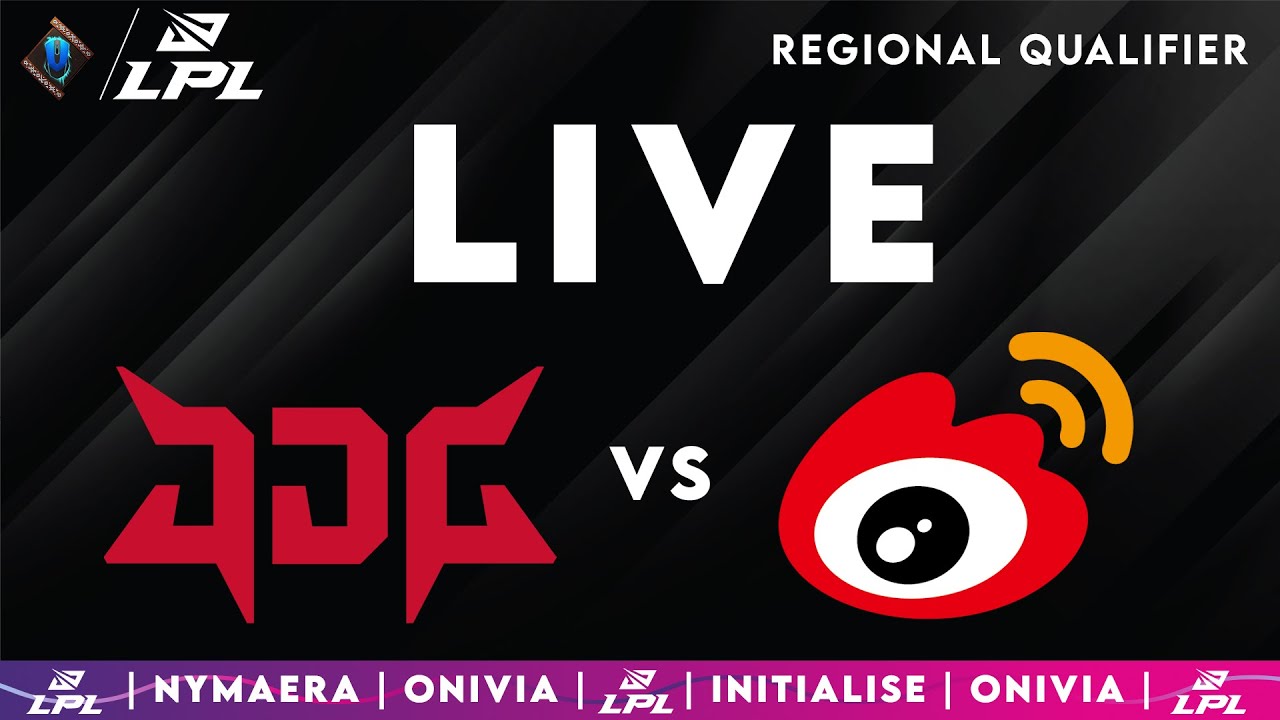 JDG vs WBG | LPL 2025 Worlds Regional Qualifier Live |  LPL English with Nymaera & Initialise