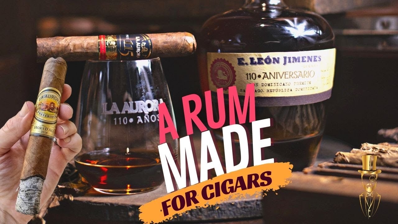 Ρούμι για πουρα;; Το δοκιμάσαμε! Ε. León Jimenes Rum Tasting & La Aurora Cigars Pairing