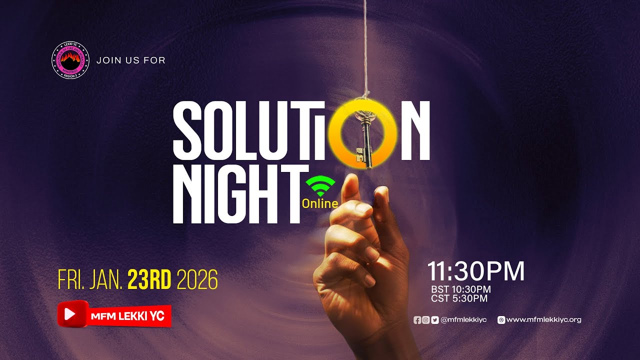 Solution Night | Live Virtual Gathering | 23rd January 2026