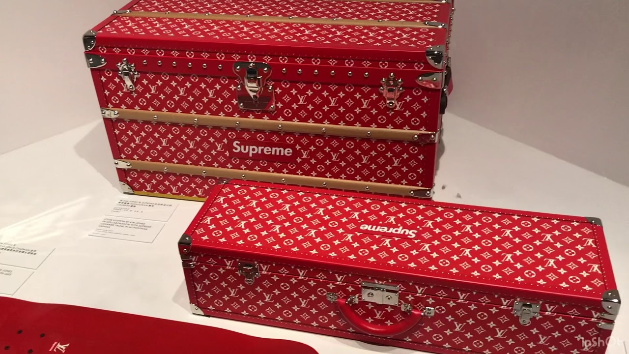 Louis Vuitton Shanghai Exhibition Tour Part 1 - Monogram Mirror, Supreme LV, Chapman, Vintage Trunks
