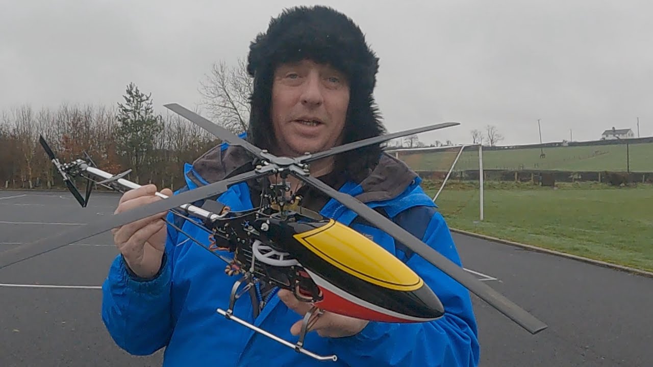 Will it Fly? CopterX 450CX in the hands of a total NEWB!!