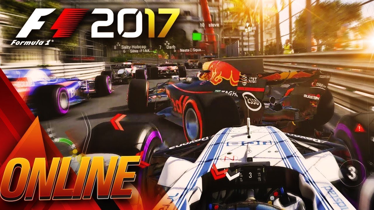 MONACO ROADBLOCK - F1 2017 Multiplayer