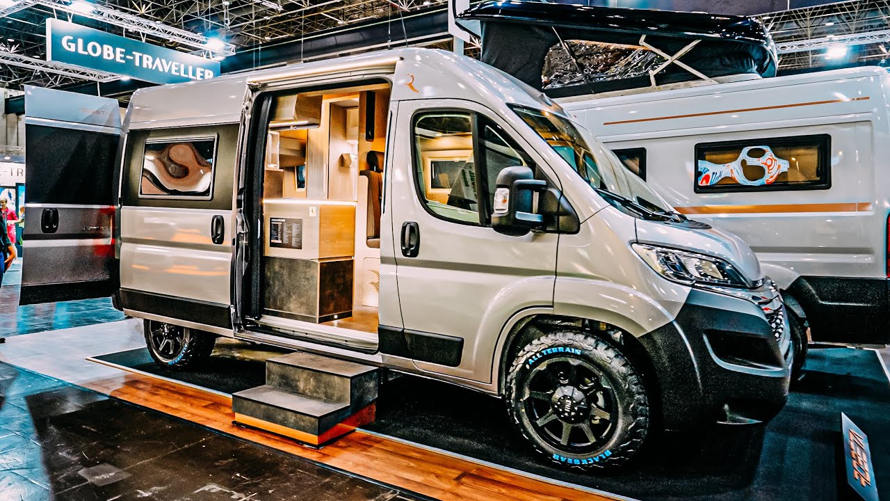 BEST FOR BIKES! ROBETA ARES CITROEN JUMPER CAMPER VAN FOR 2 COMPACT! Caravan Salon Düsseldorf 2023
