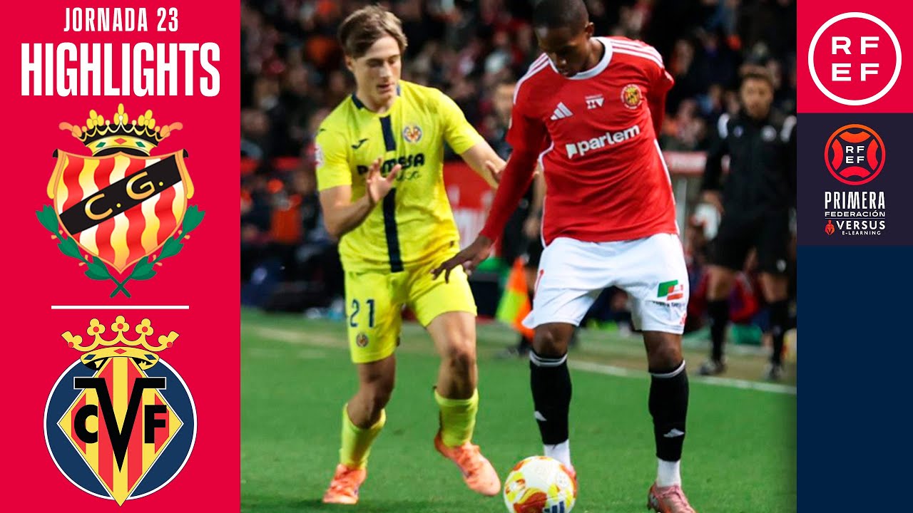 Resumen #PrimeraFederación | Gimnàstic 0-1 Villarreal CF B | Jornada 23 | Temporada 2025/26