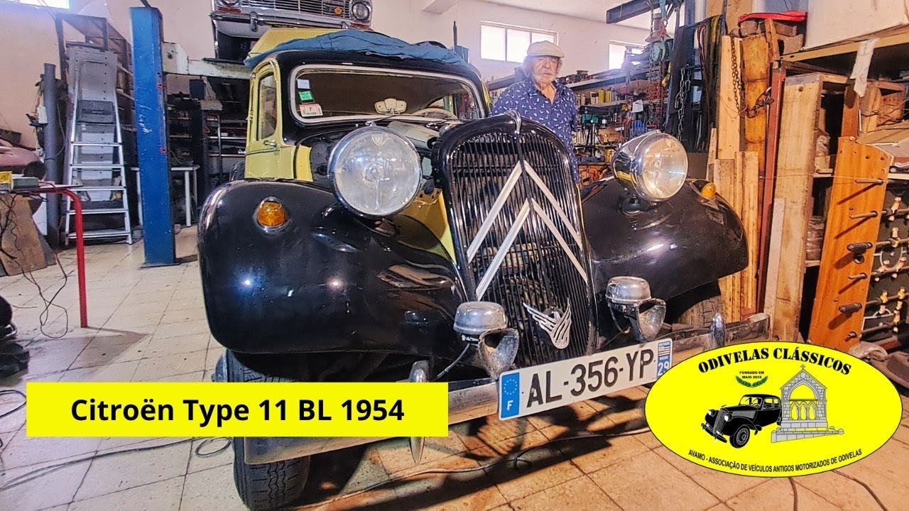 1954 Citroën Traction Avant: A Manutenção da Originalidade