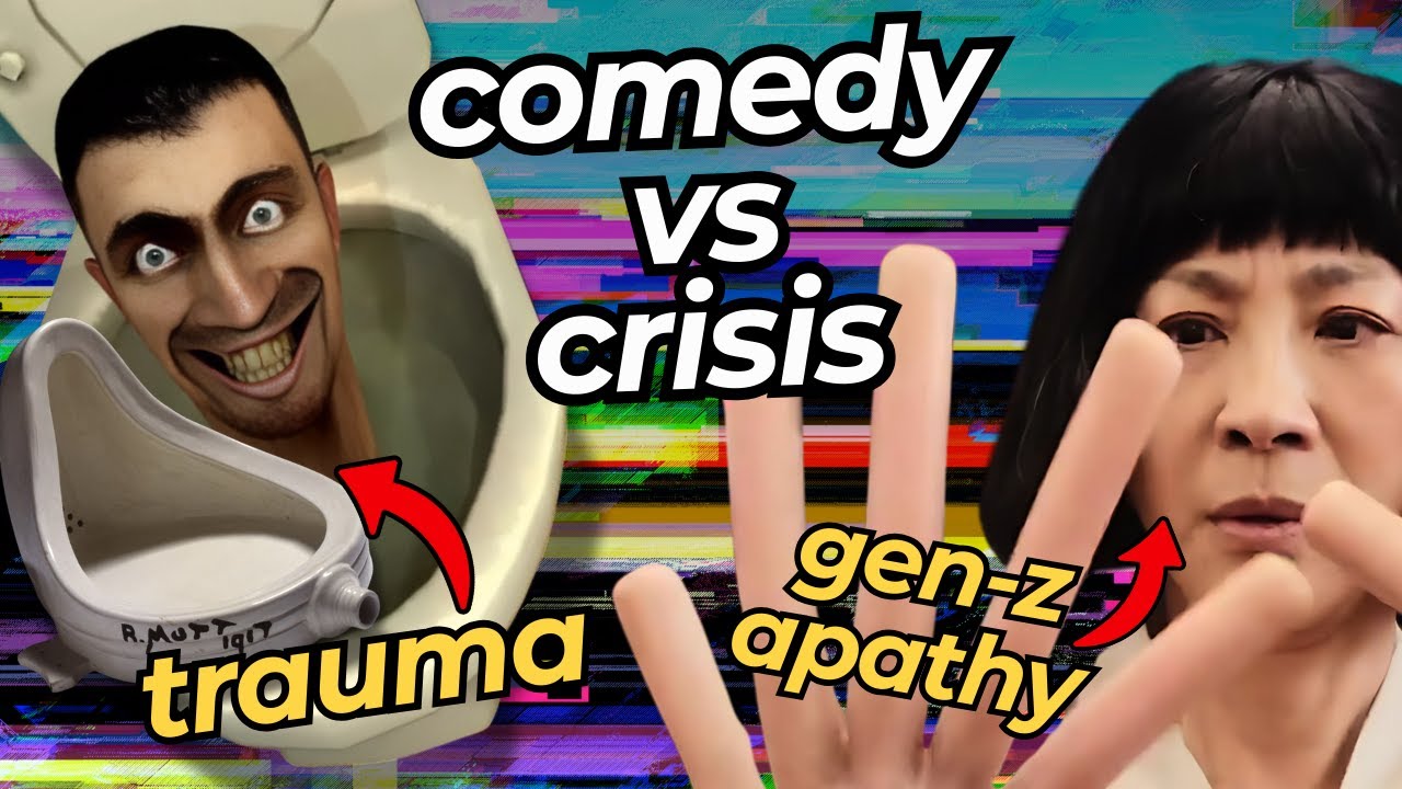 why absurdist comedy is having a moment (my crackpot theory)