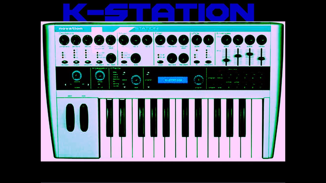NOVATION K-STATION  BEHRINGER RD-9  TECHNO TEST