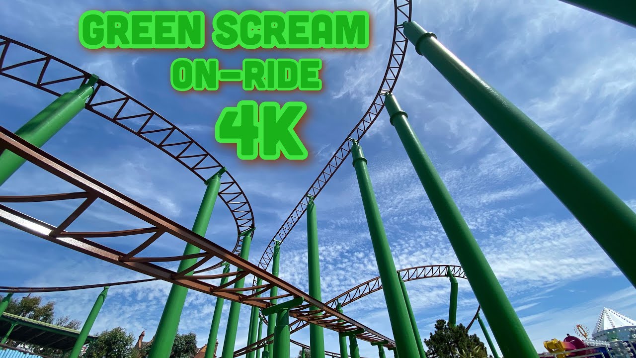 Green Scream - On-Ride POV - Adventure Island Southend - 4K