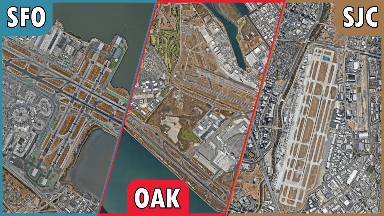SFO vs OAK vs SJC: San Francisco Bay Area Airports Compared