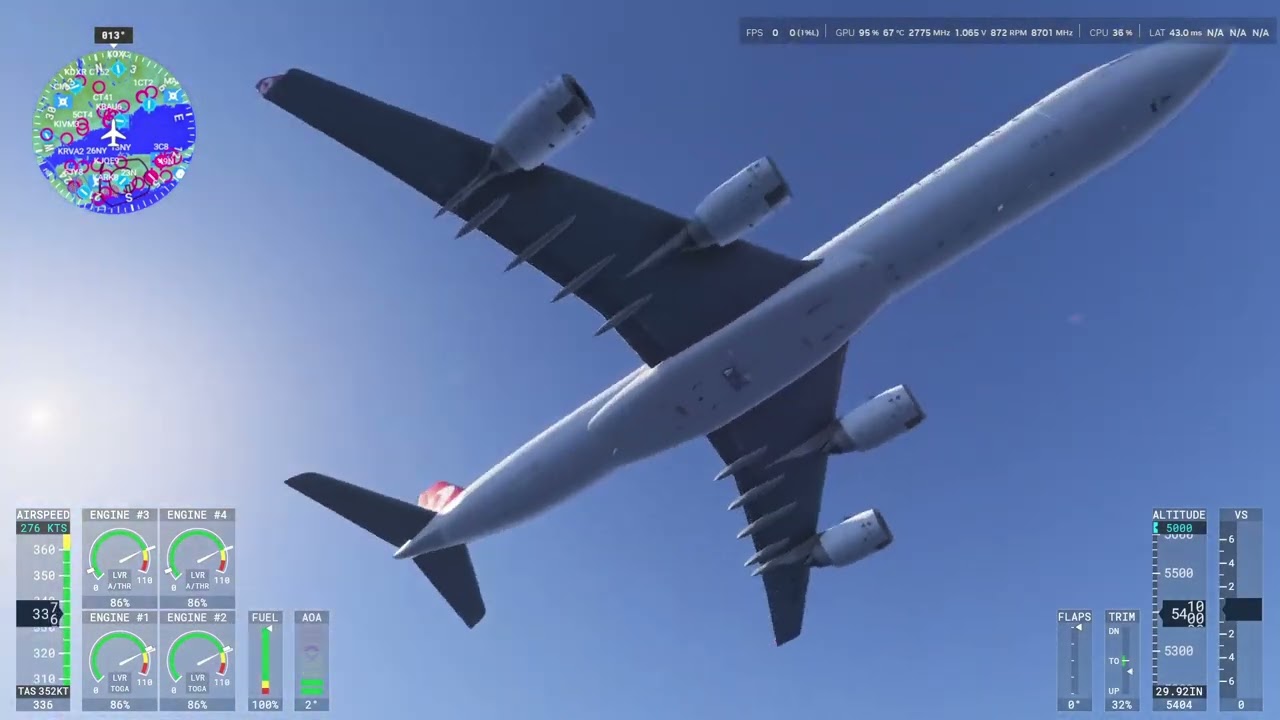 i fly an a380 and review an a340