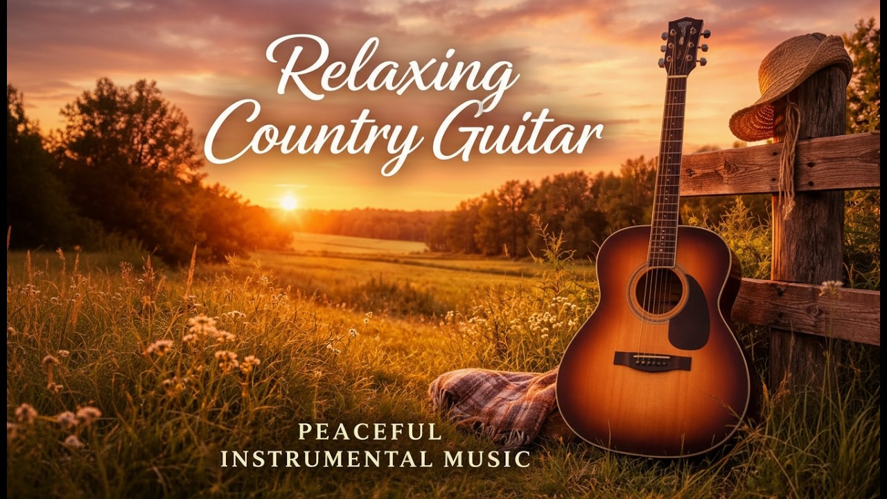 Soft Country Acoustic Guitar – Calm and Relaxing Instrumental Music