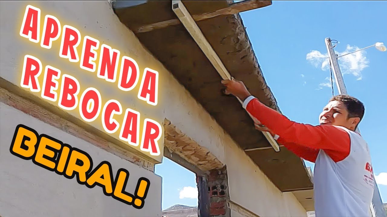 COMO REBOCAR o BEIRAL que PROTEGE o PORTÃO?!