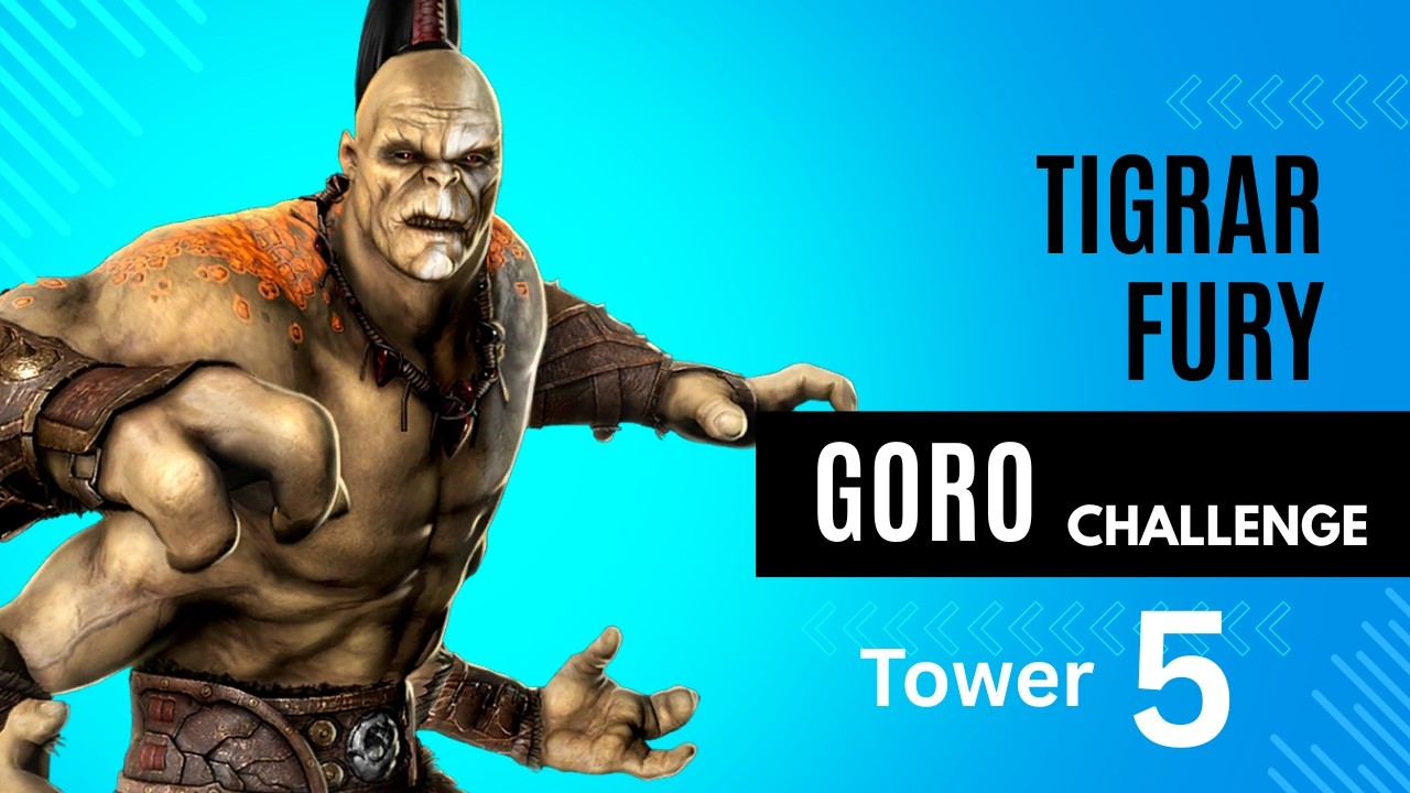MK Mobile - Goro Challenge Final tower 5 (Hard) - 2K