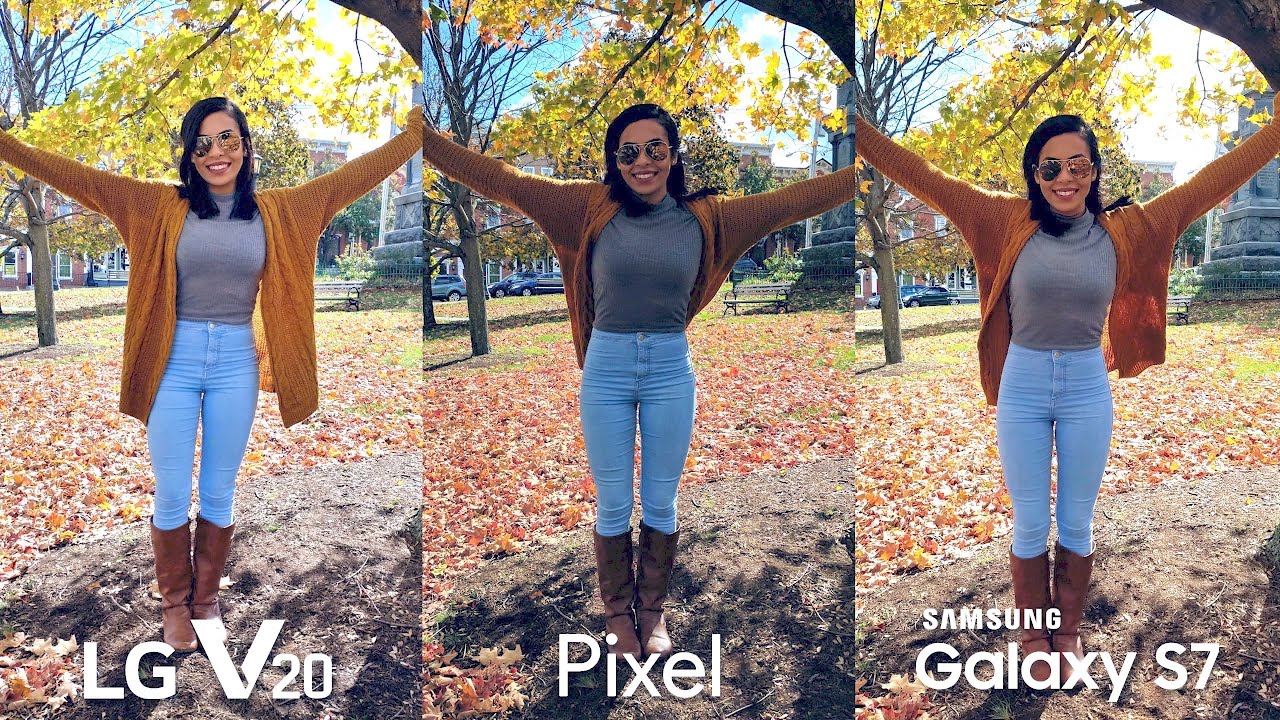 LG V20 Camera vs Pixel & Galaxy S7!