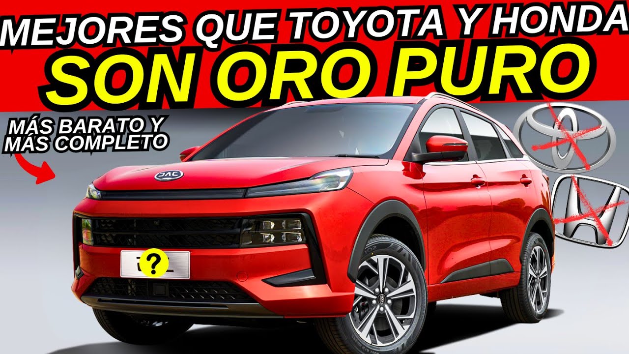 7 AUTOS CHINOS QUE SON MEJORES QUE TOYOTA Y HONDA