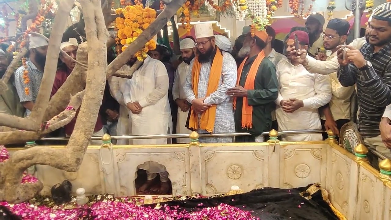 Nagaur Sharif Hazrat Khwaja Sufi hamiduddin Nagori ka 774 va urs Mubarak mein Syed amirul kadari