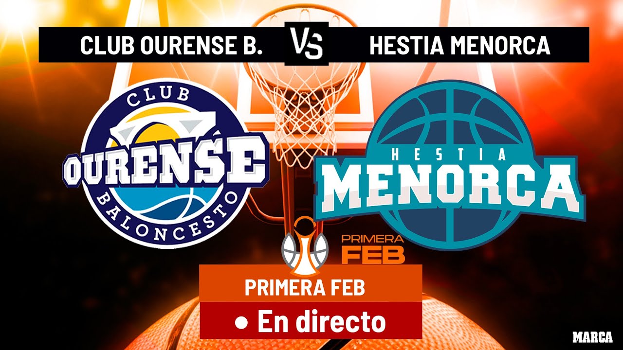 Primera FEB J.6 | Ourense Baloncesto - Hestia Menorca, s&aacute;bado 1 de noviembre a las 19.00 h.