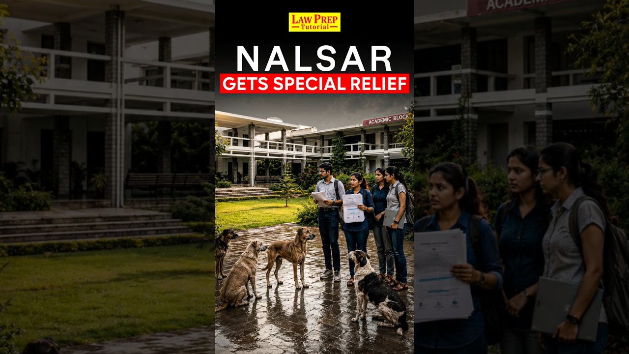 Supreme Court&rsquo;s Big Decision on Stray Dogs in Campuses ⚖️ | NALSAR Case Explained #shorts