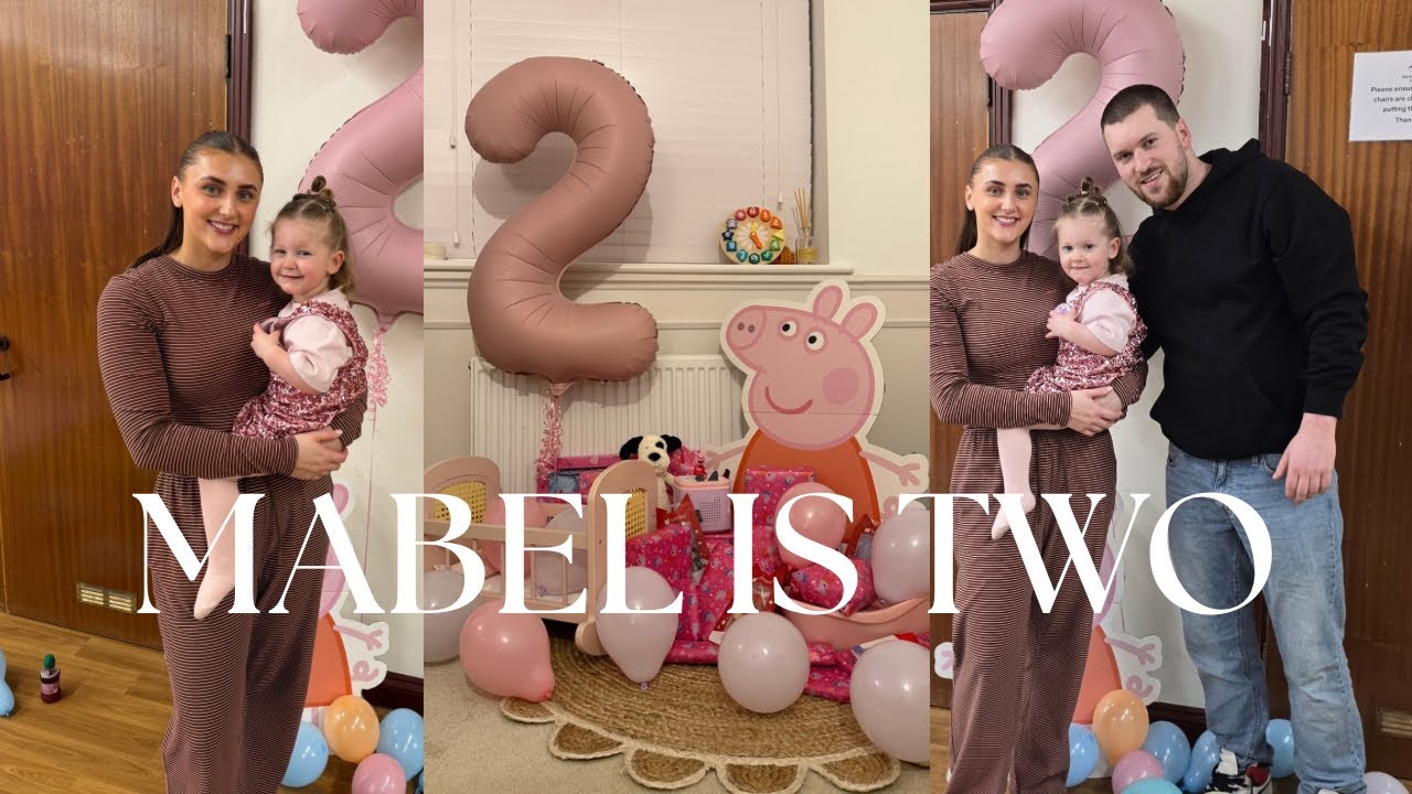 MABEL IS TWO | peppa pig party, zoo visit