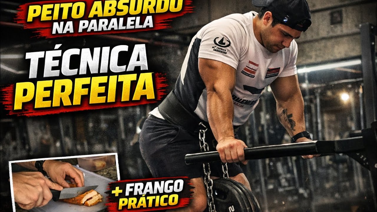 TÉCNICA PERFEITA PARA DIP/ PARALELA COM CARGA 