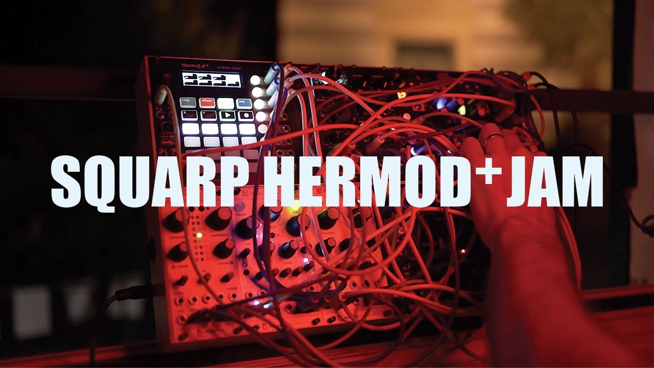 Signals In The Void / Modular synth jam//Squarp Hermod//MoogMavis//Plaits/Beads//Morphagene//Disting