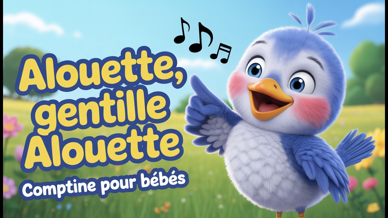 ALOUETTE 🎵 La Comptine des Parties du Corps | Chanson pour Bébés et Enfants