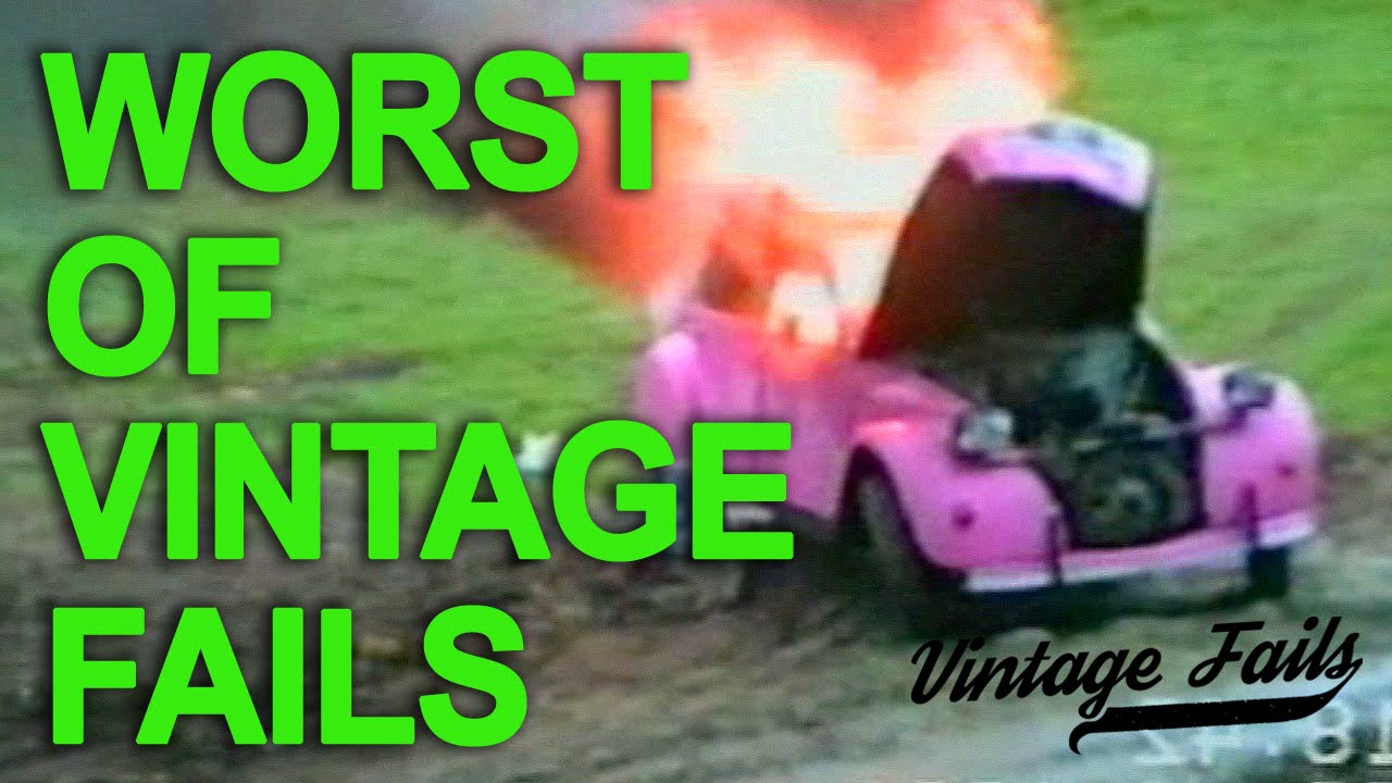 Vintage Fails Compilation #18 - Worst of Vintage Fails - Old but funny!