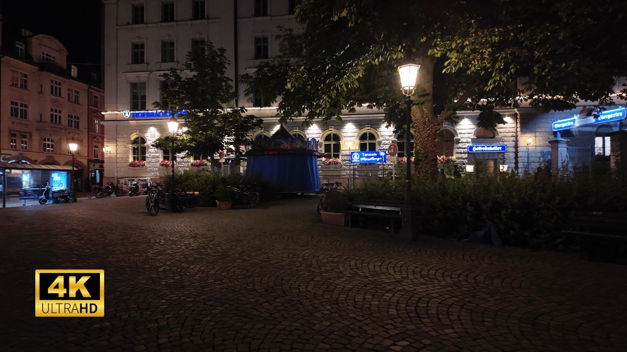 Munich Summer Night Walk - Au-Haidhausen  - 4K 60fps