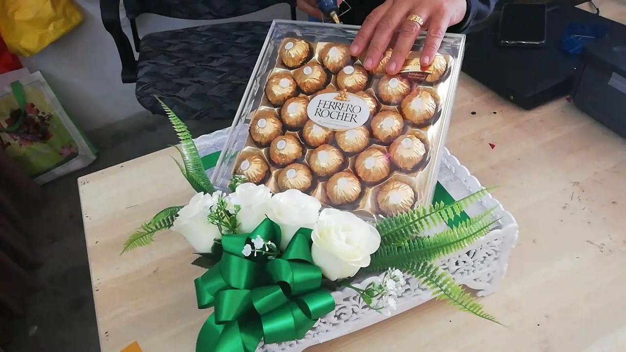 Gubahan Hantaran Simple || Ferrero Rocher