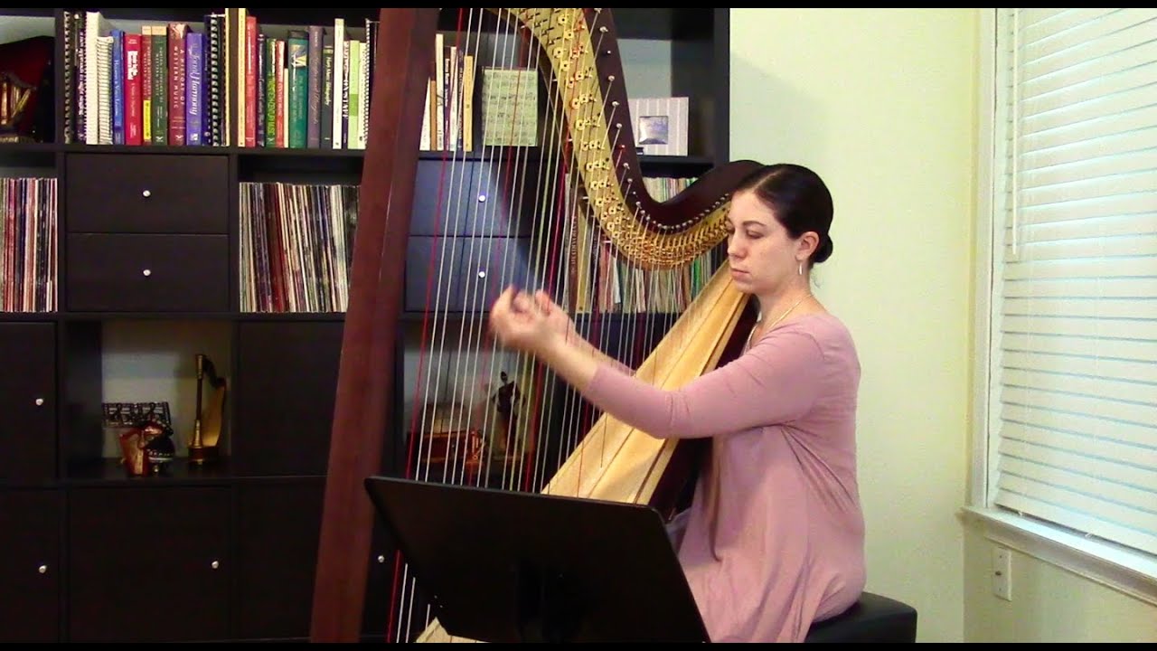 La Gimblette by Bernard Andrès, Inspirational Videos for Young Harpists, #49