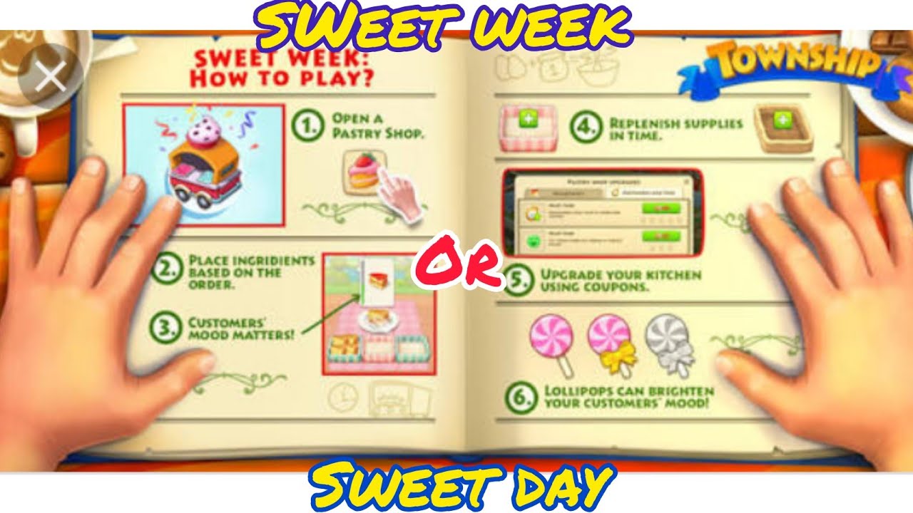 How to win Township Sweet Week? 🍰🍮🥛🎂🍭🍫🍩( Nov 22, 2020)