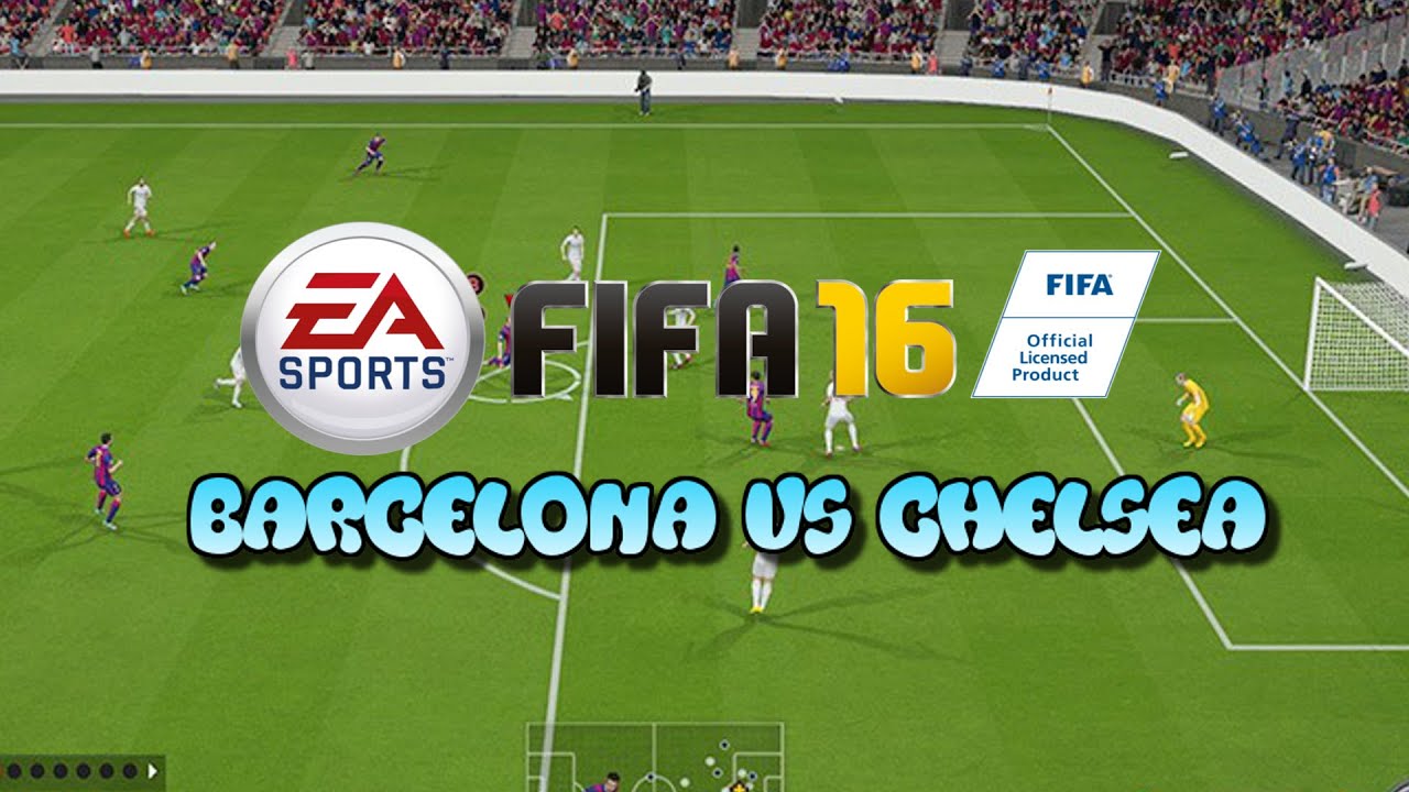 Геймплей FIFA 16: «Барселона» против «Челси» с пенальти — PS4/XB1 — 1080P HD