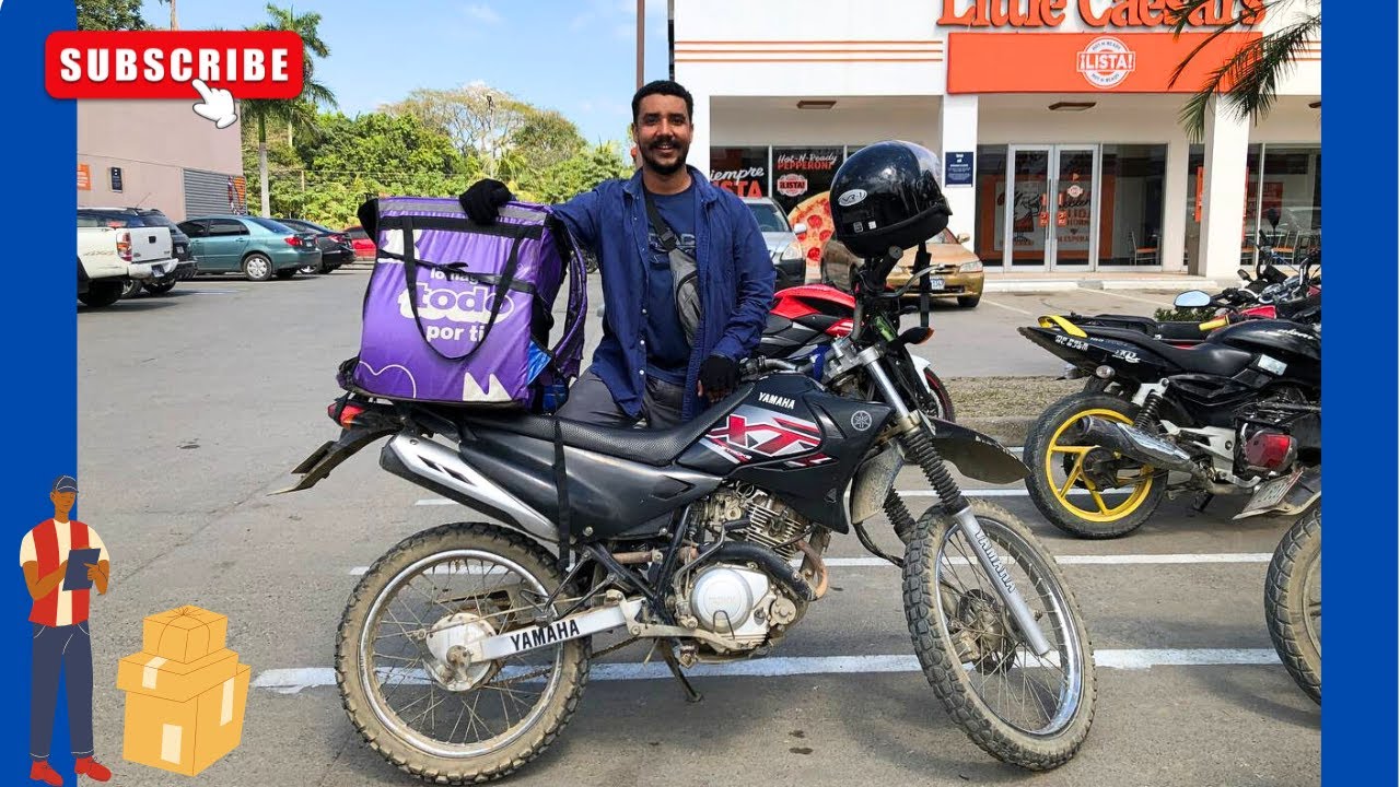 Así es TRABAJAR COMO DELIVERY en Honduras 🇭🇳🛵