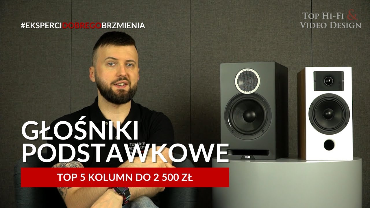 Top 5: głośniki podstawkowe do 2500 zł