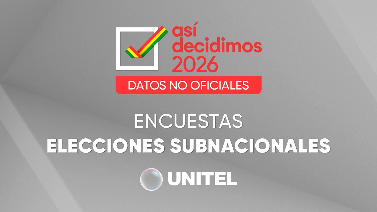 PRIMERA ENCUESTA: ASÍ DECIDIMOS SUBNACIONALES 2026