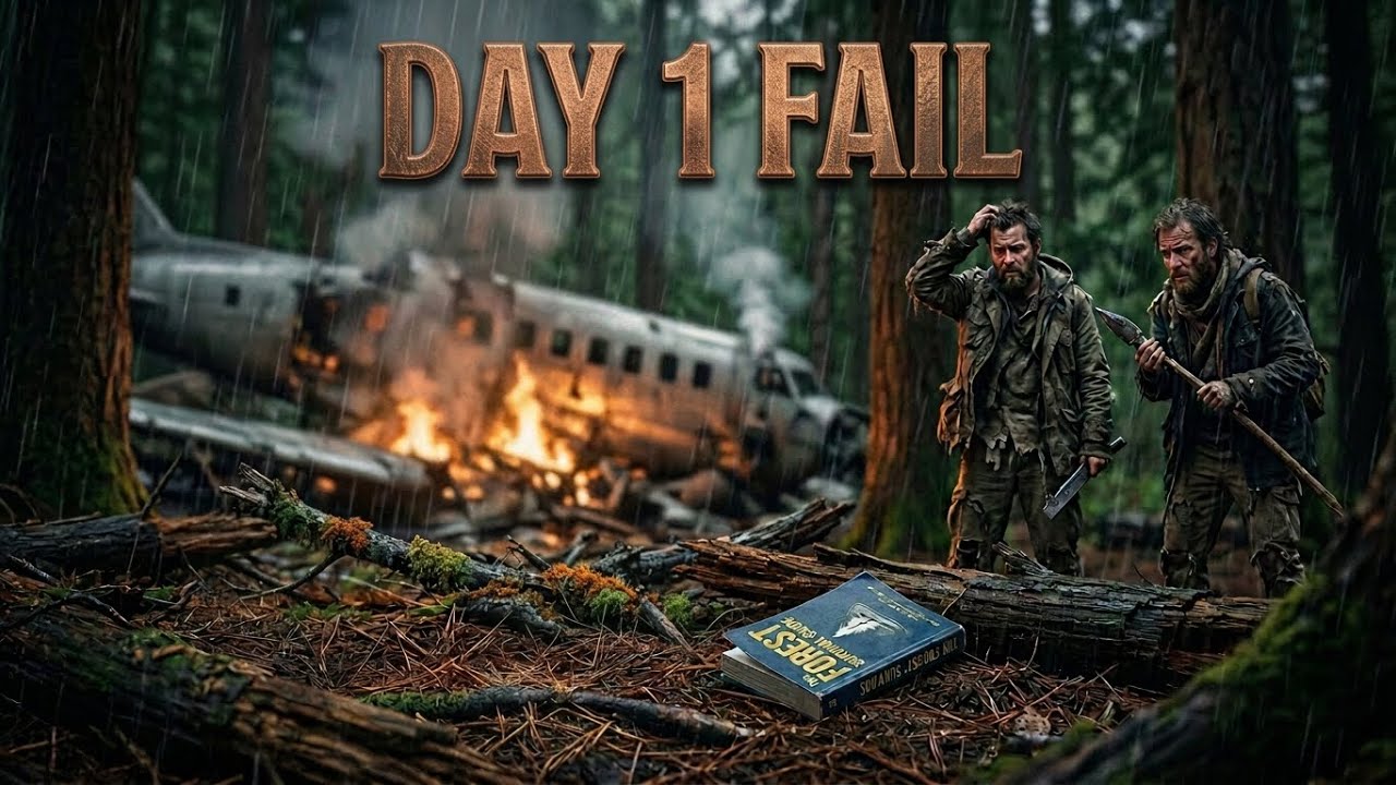 Two Idiots Playing THE FOREST (Day 1) - Full Commentary Episode