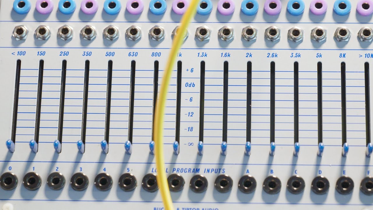 Superbooth 2023: Программируемый спектральный процессор Tiptop Buchla, модель 296t