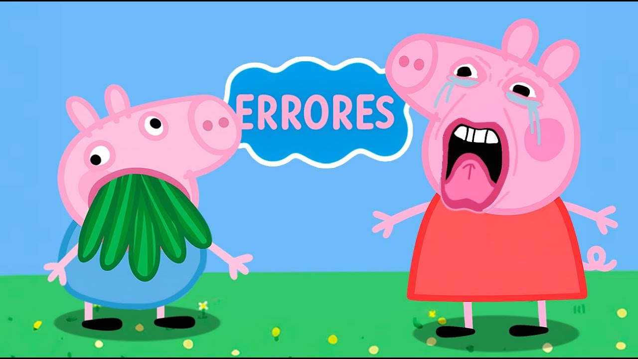LOS ERRORES MÁS GRACIOSOS EN PEPPA PIG