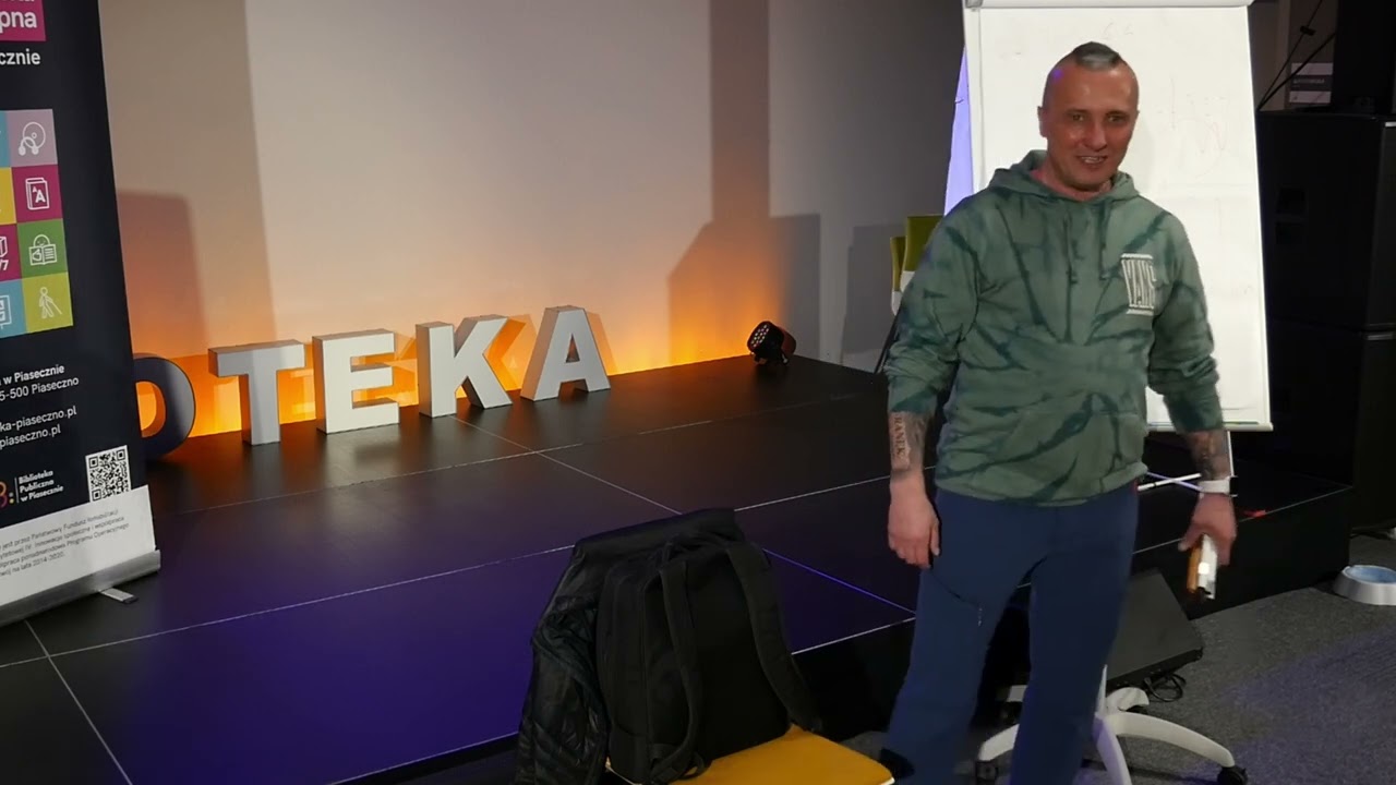 Szkolenie „Niewidomy – nie widzę problemu” z Sebastianem Grzywaczem