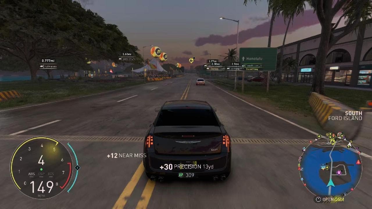 THE CREW MOTORFEST stealing a hellcat redeye 300 and goes on a Reckless chase end in  a wreck